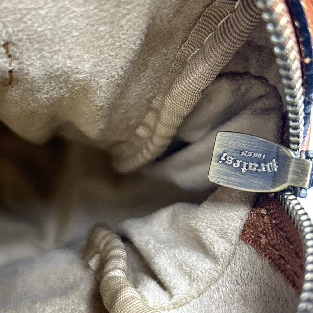 Italian Leather Mini Backpack in‎ Vintage Cognac Quiet Luxury Made in Italy